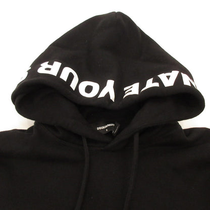 [Used] DSQUARED2 | Dsquared Hoodie S74GU0473 Genuine Product Black Size: S