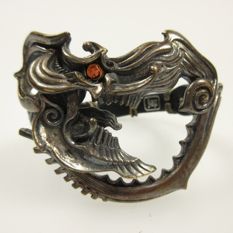 Used: GARO SILVER GLOSSARY Makai Tool Gorba Bracelet G0506-B-GB