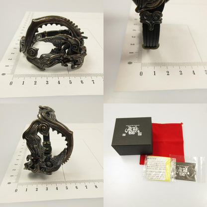 Used: GARO SILVER GLOSSARY Makai Tool Gorba Bracelet G0506-B-GB