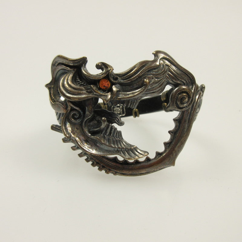 Used: GARO SILVER GLOSSARY Makai Tool Gorba Bracelet G0506-B-GB