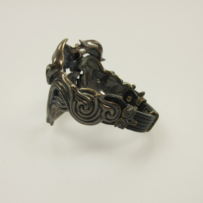 Used: GARO SILVER GLOSSARY Makai Tool Gorba Bracelet G0506-B-GB