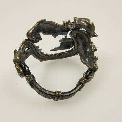 Used: GARO SILVER GLOSSARY Makai Tool Gorba Bracelet G0506-B-GB