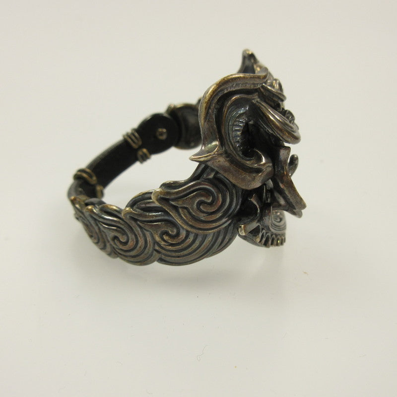 Used: GARO SILVER GLOSSARY Makai Tool Gorba Bracelet G0506-B-GB