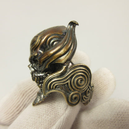 [Used] GARO SILVER GLOSSARY Madouring Zaruba Ring