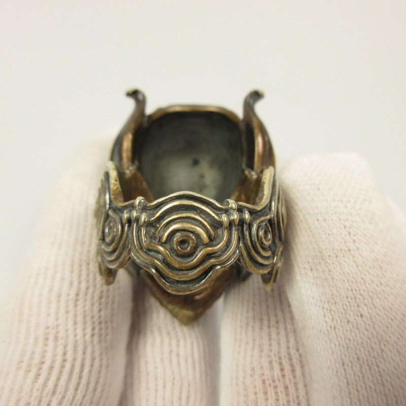 [Used] GARO SILVER GLOSSARY Madouring Zaruba Ring