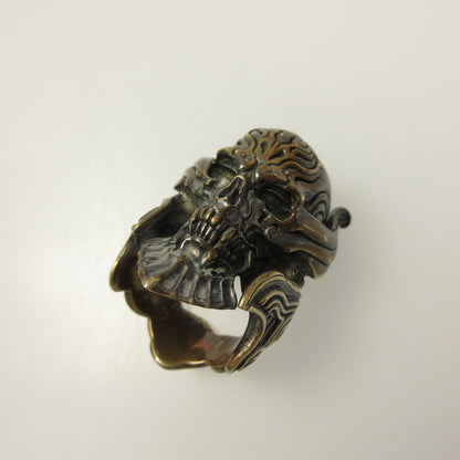 [Used] GARO SILVER GLOSSARY Madouring Zaruba Ring