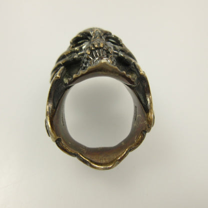 [Used] GARO SILVER GLOSSARY Madouring Zaruba Ring