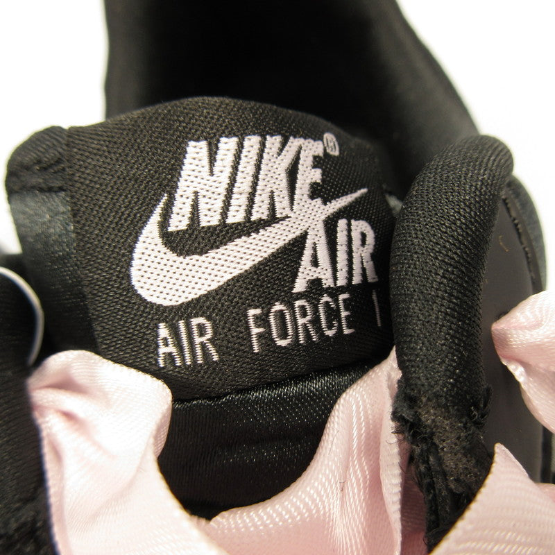 [Used] NIKE | Nike WMNS Air Force 1 '07 LV8 'BLACK SATIN' Sneakers IH2034-010 Black 23cm