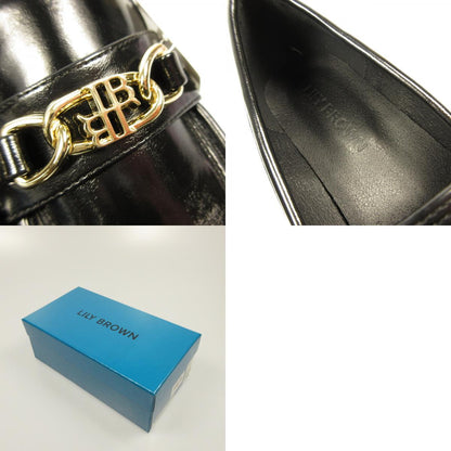[Used] Lily Brown | Lily Brown Bit Loafers Loafers LWGS251310 Black Size: M