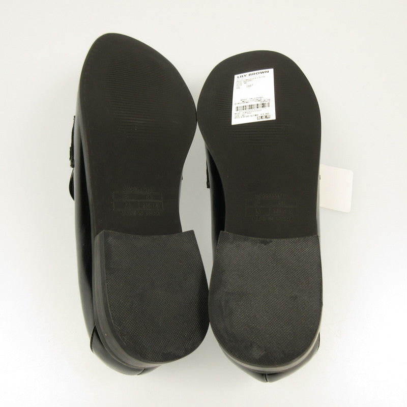[Used] Lily Brown | Lily Brown Bit Loafers Loafers LWGS251310 Black Size: M