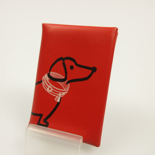 【中古】HERMES | エルメス カルヴィデュオ ダックスフンド コインケース K刻(2025年)