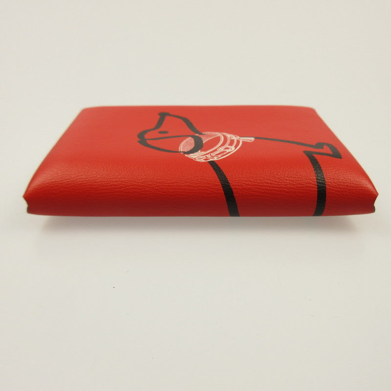 [Used] HERMES | Hermes Calvi Duo Dachshund Coin Case K stamp (2025)