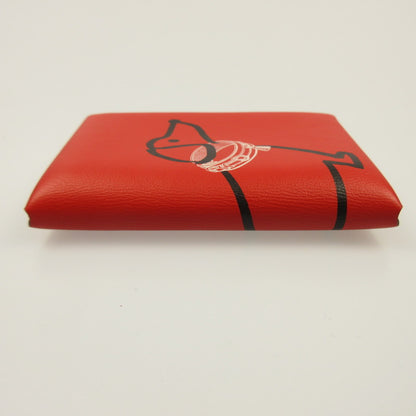 [Used] HERMES | Hermes Calvi Duo Dachshund Coin Case K stamp (2025)