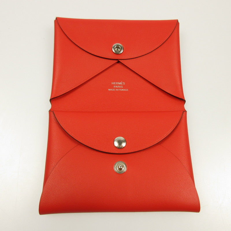 [Used] HERMES | Hermes Calvi Duo Dachshund Coin Case K stamp (2025)