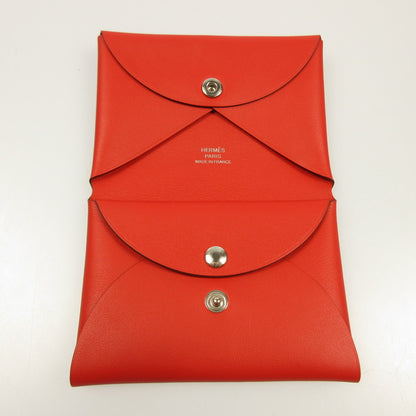 [Used] HERMES | Hermes Calvi Duo Dachshund Coin Case K stamp (2025)