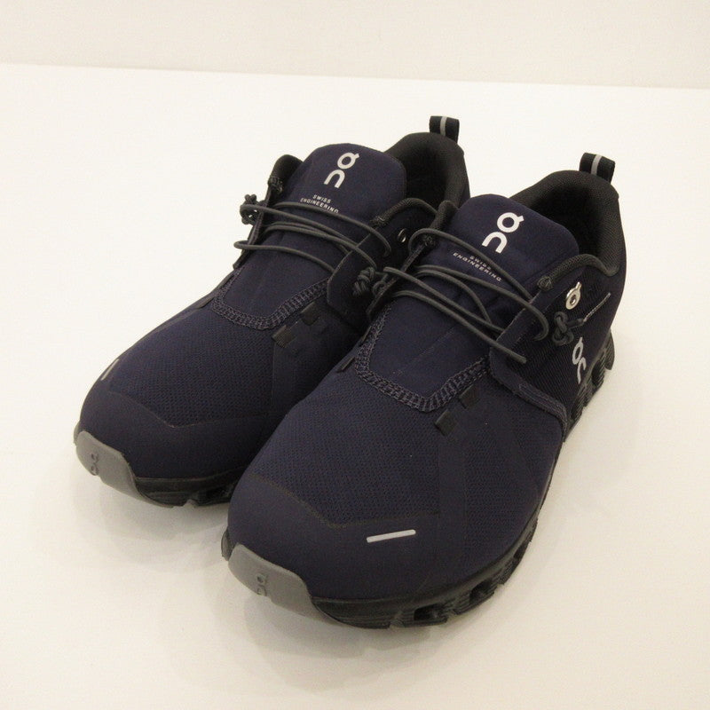 [Used] On | On Cloud 5 Waterproof Sneakers 59.98143 Navy 26cm