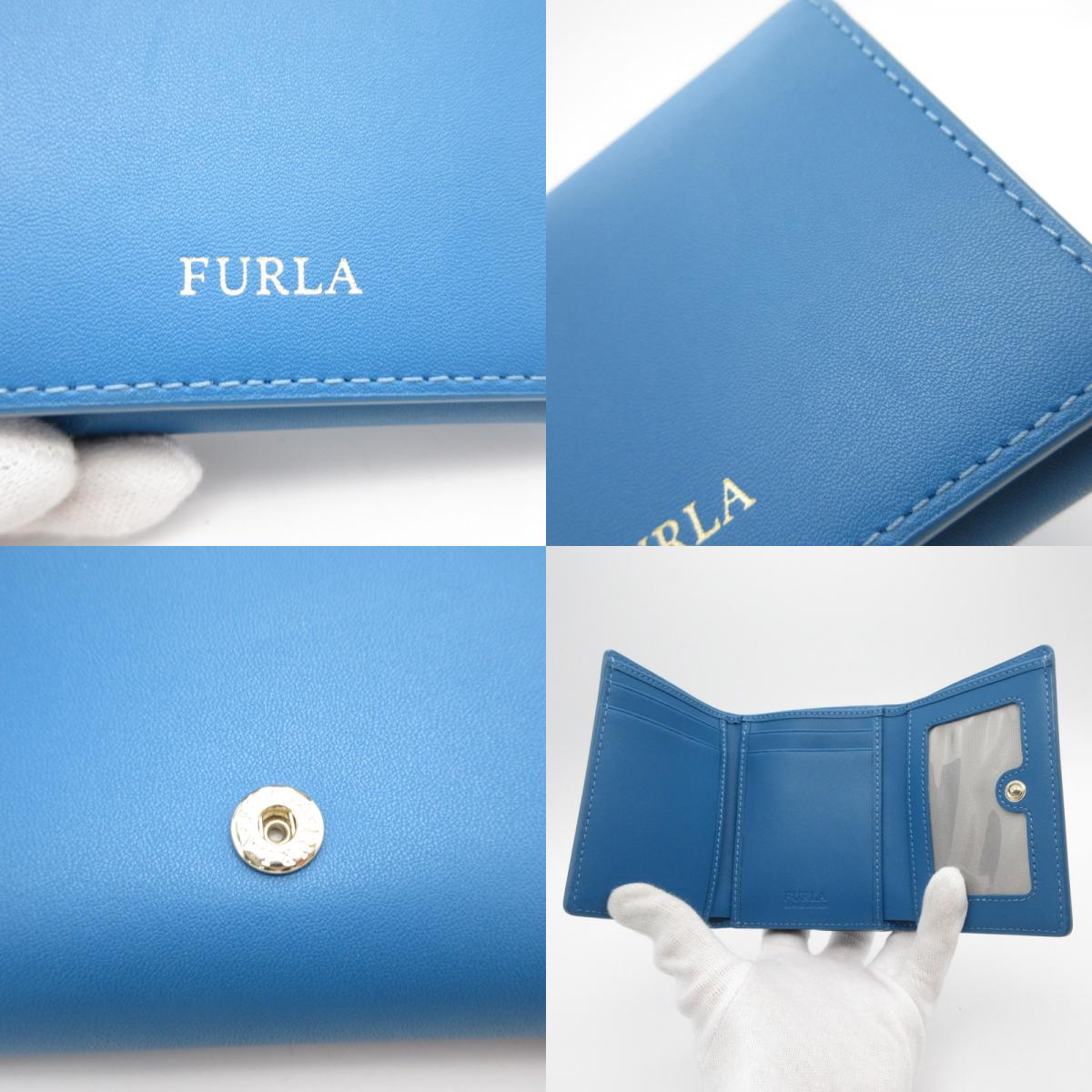 Furla | フルラ 三つ折り財布 PDW6PV5 ブルー【姫路東店】