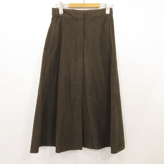 【中古】MAX MARA | マックスマーラ スカート 910605036 S'MAX MARA カーキ サイズ：38