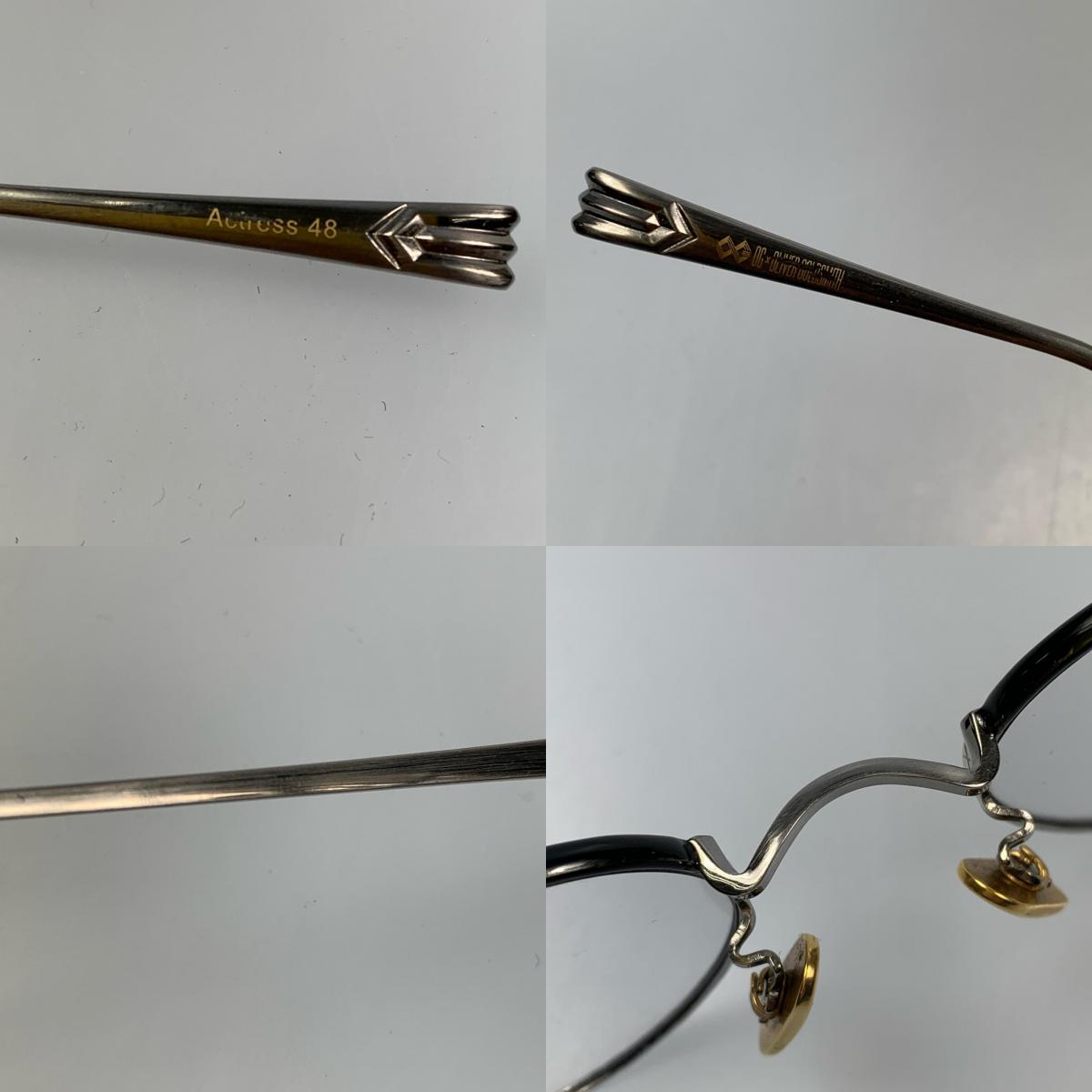 [Used] OLIVER GOLDSMITH | Oliver Goldsmith Actress Glasses Silver
