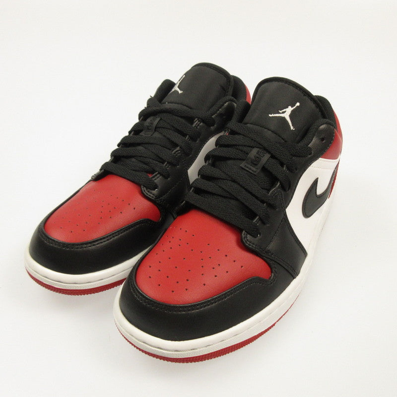 Used] NIKE | Nike AIR JORDAN 1 LOW 'BRED TOE' Sneakers 553558-612 Red 27.5cm