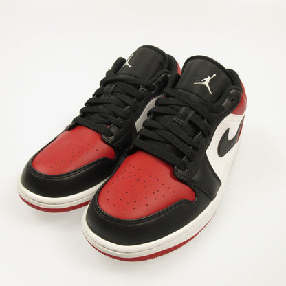 Used] NIKE | Nike AIR JORDAN 1 LOW 'BRED TOE' Sneakers 553558-612 Red 27.5cm