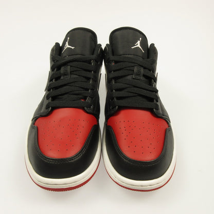 Used] NIKE | Nike AIR JORDAN 1 LOW 'BRED TOE' Sneakers 553558-612 Red 27.5cm