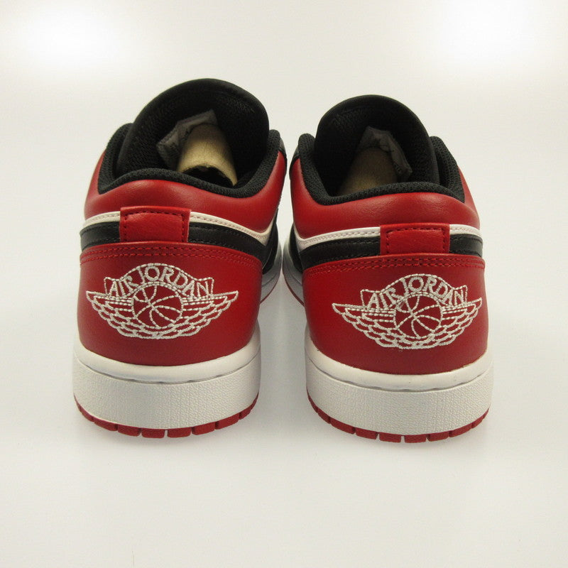 Used] NIKE | Nike AIR JORDAN 1 LOW 'BRED TOE' Sneakers 553558-612 Red 27.5cm