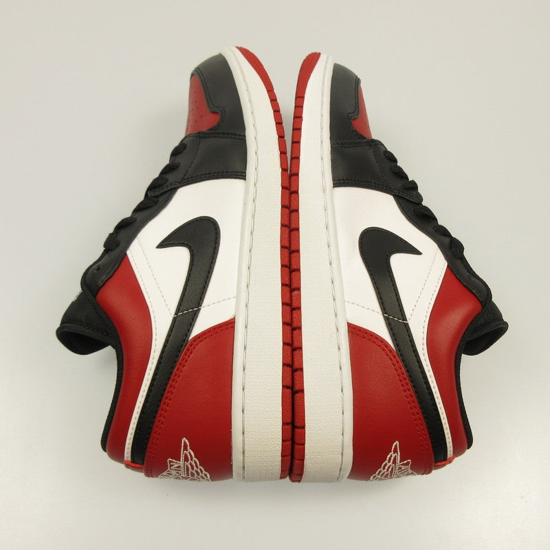 Used] NIKE | Nike AIR JORDAN 1 LOW 'BRED TOE' Sneakers 553558-612 Red 27.5cm