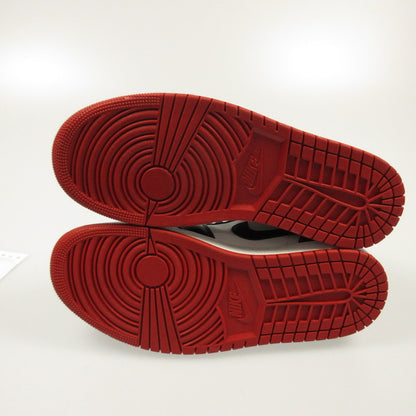 Used] NIKE | Nike AIR JORDAN 1 LOW 'BRED TOE' Sneakers 553558-612 Red 27.5cm