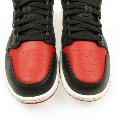 Used] NIKE | Nike AIR JORDAN 1 LOW 'BRED TOE' Sneakers 553558-612 Red 27.5cm
