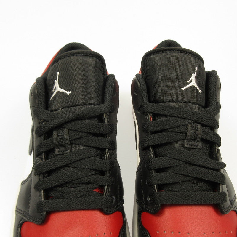 Used] NIKE | Nike AIR JORDAN 1 LOW 'BRED TOE' Sneakers 553558-612 Red 27.5cm