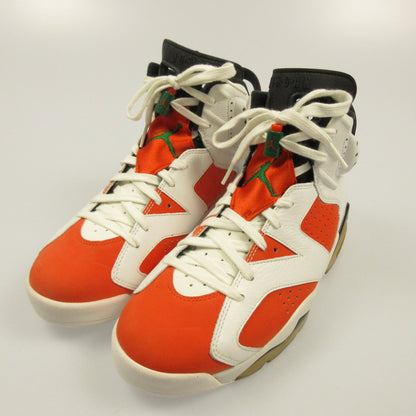 Used] NIKE | Nike AIR JORDAN 6 RETRO Sneakers 384664-145 Orange 27.5cm
