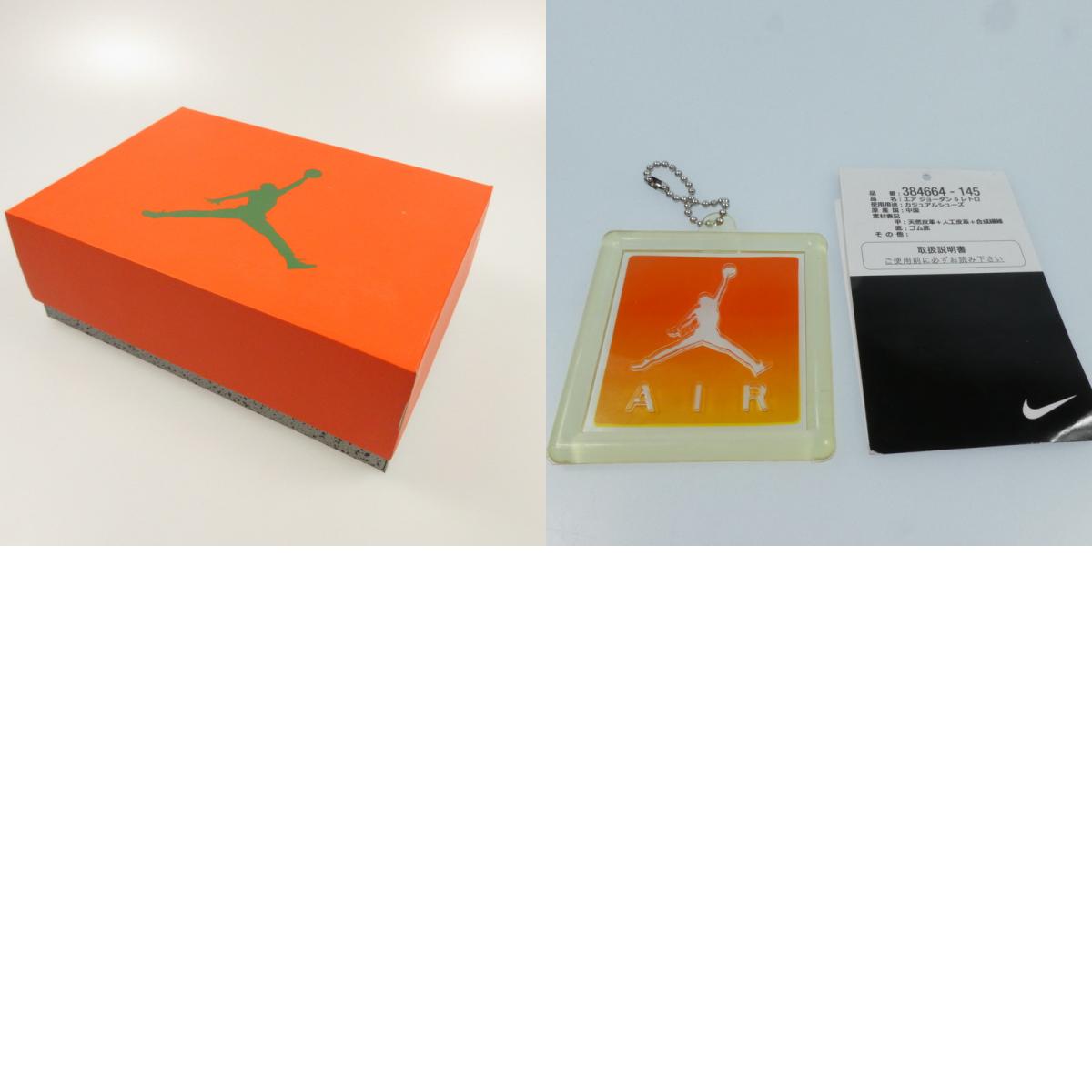 Used] NIKE | Nike AIR JORDAN 6 RETRO Sneakers 384664-145 Orange 27.5cm