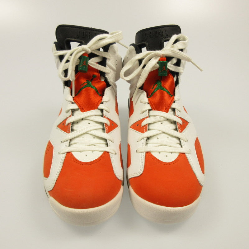 Used] NIKE | Nike AIR JORDAN 6 RETRO Sneakers 384664-145 Orange 27.5cm