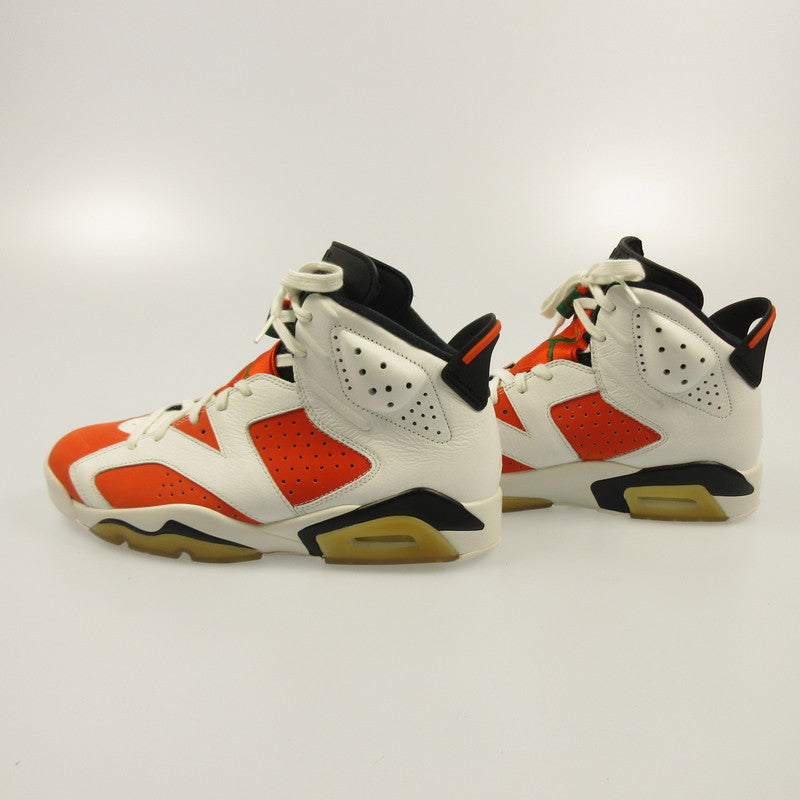 Used] NIKE | Nike AIR JORDAN 6 RETRO Sneakers 384664-145 Orange 27.5cm