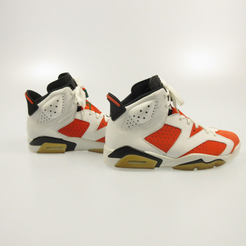 Used] NIKE | Nike AIR JORDAN 6 RETRO Sneakers 384664-145 Orange 27.5cm