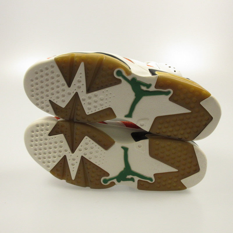 Used] NIKE | Nike AIR JORDAN 6 RETRO Sneakers 384664-145 Orange 27.5cm