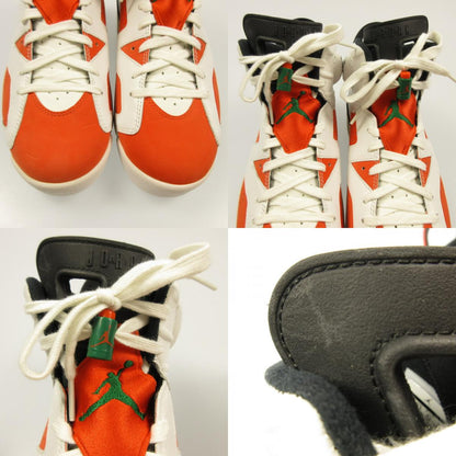 Used] NIKE | Nike AIR JORDAN 6 RETRO Sneakers 384664-145 Orange 27.5cm