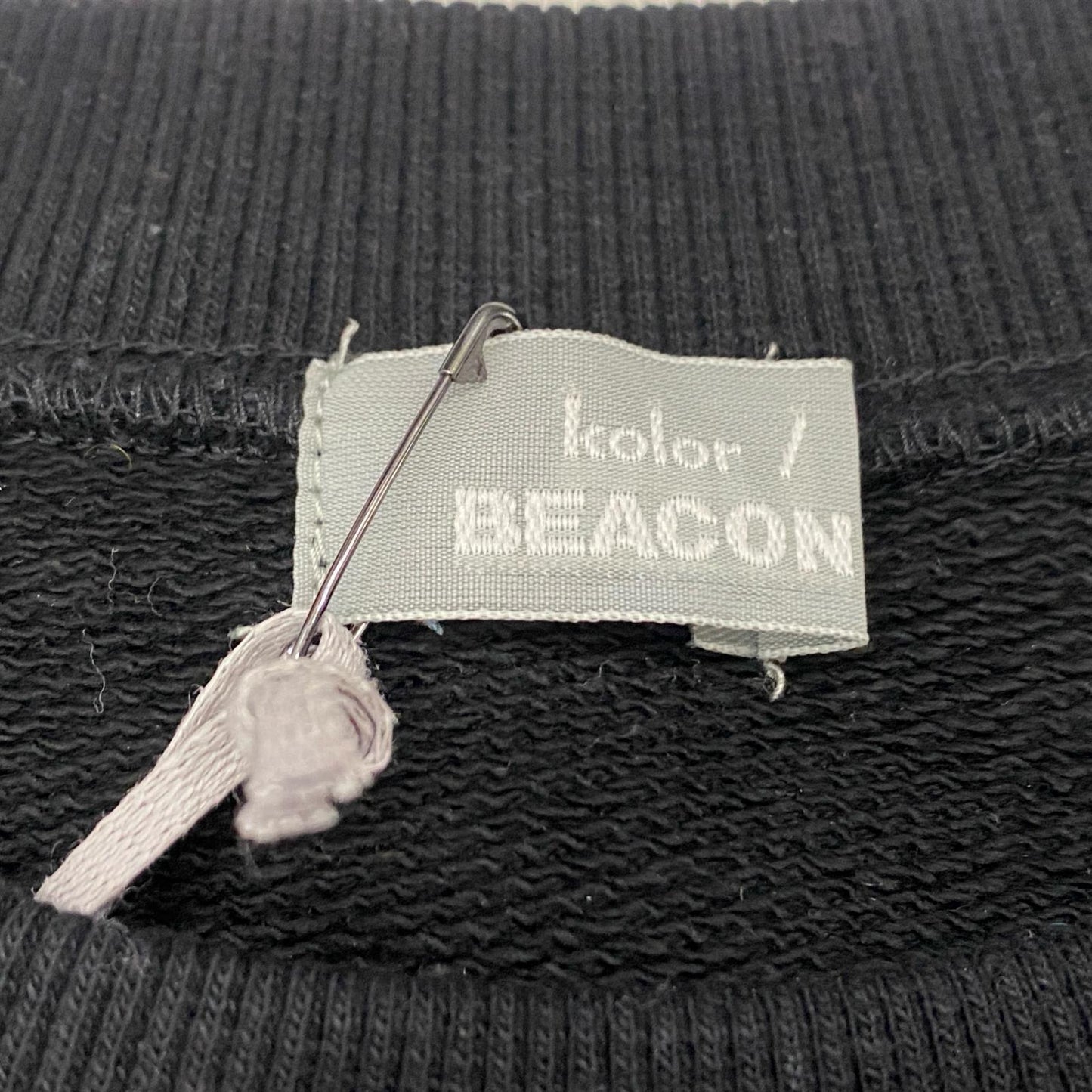 kolor BEACON | カラービーコン スウェット 22WBM-T08233 スウェットシャツ 2022A/W ブラック サイズ：1【姫路東店】