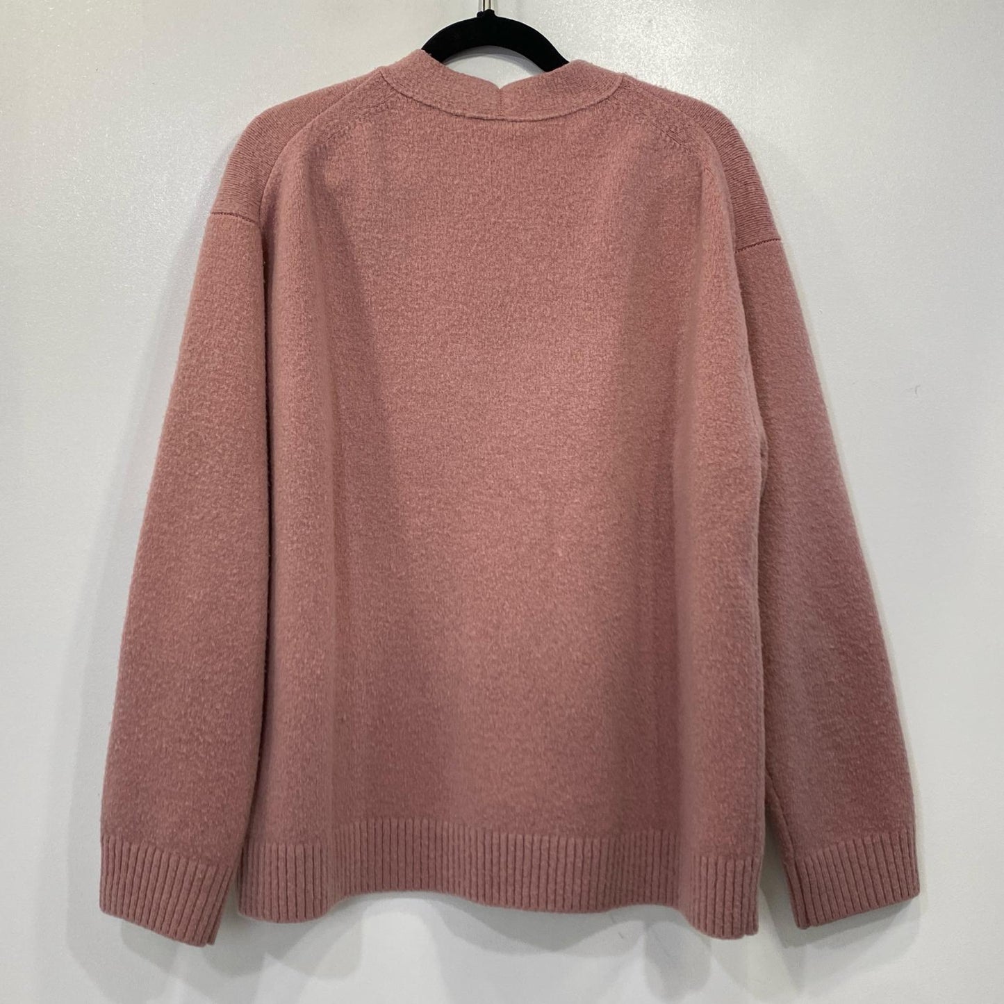 WOOL BOUCLE KNIT CARDIGAN カーディガン 170-2264068 ピンク サイズ：4【姫路東店】