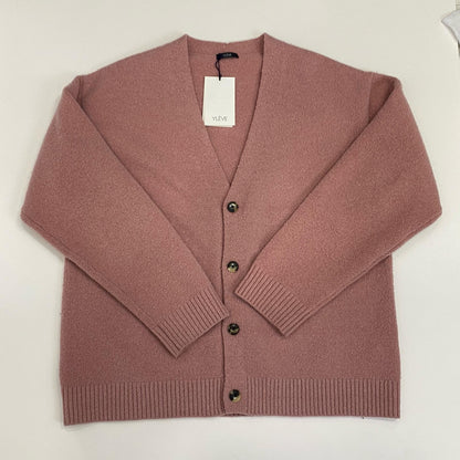 WOOL BOUCLE KNIT CARDIGAN カーディガン 170-2264068 ピンク サイズ：4【姫路東店】