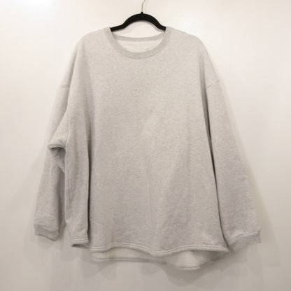 [Used] SUPER BIG CREW SWEAT Sweatshirt UD47-11H021 Gray Size: M