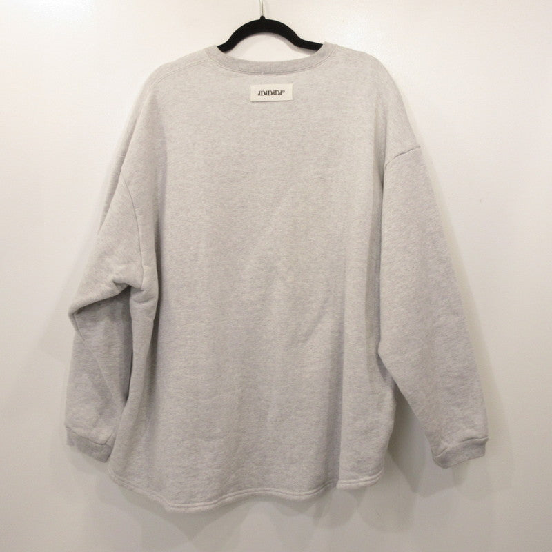 [Used] SUPER BIG CREW SWEAT Sweatshirt UD47-11H021 Gray Size: M