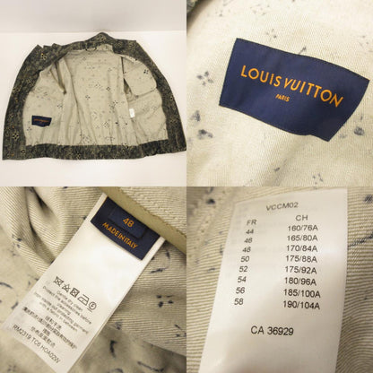 Used] LOUIS VUITTON | Louis Vuitton Monogram Tailored Denim Jacket Denim RM2319 TC6 HOA02W Domestic Regular Blue Size: 48