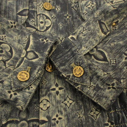 Used] LOUIS VUITTON | Louis Vuitton Monogram Tailored Denim Jacket Denim RM2319 TC6 HOA02W Domestic Regular Blue Size: 48