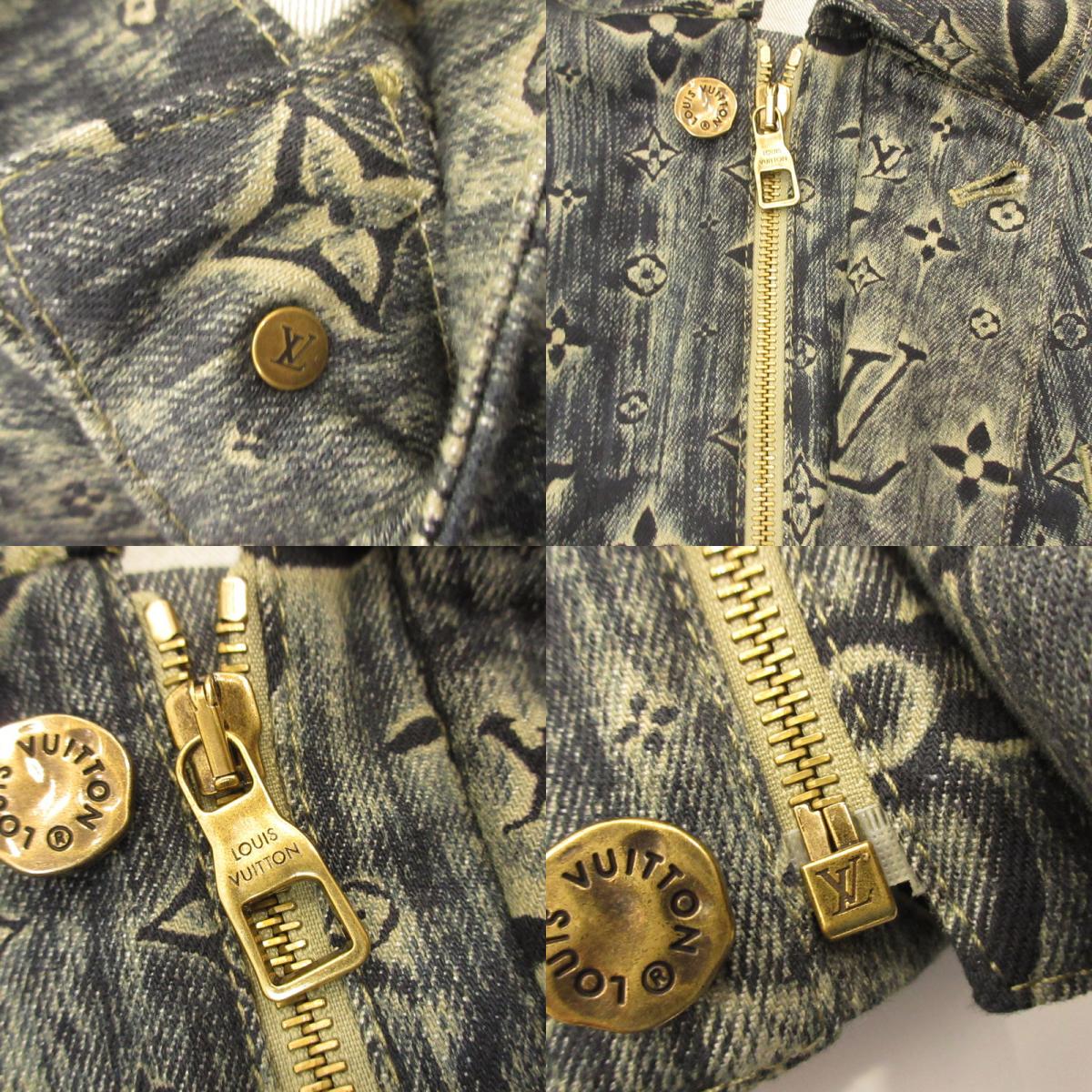Used] LOUIS VUITTON | Louis Vuitton Monogram Tailored Denim Jacket Denim RM2319 TC6 HOA02W Domestic Regular Blue Size: 48