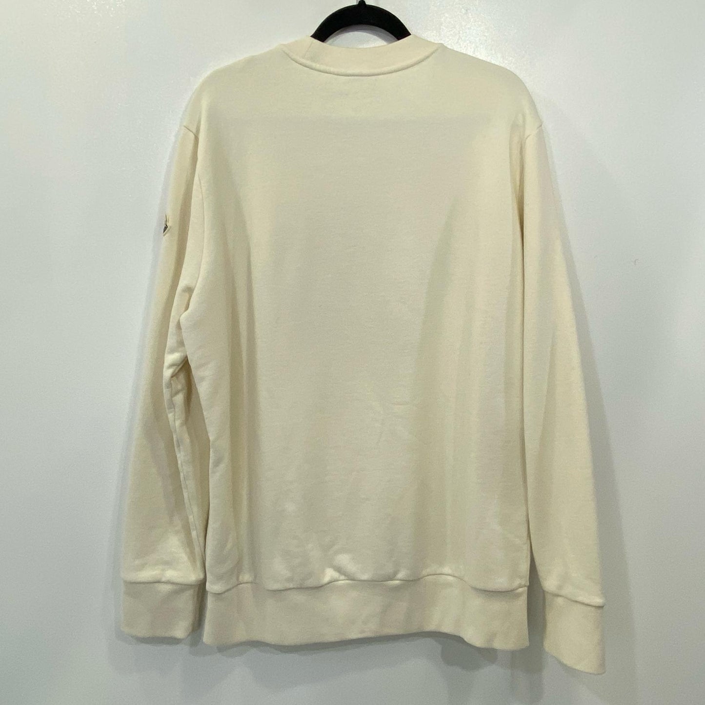 MONCLER | モンクレール basketball logo crewneck sweat スウェット K10918G00008 スウェットシャツ 2025S/S 国内正規品 アイボリー サイズ：L【姫路東店】