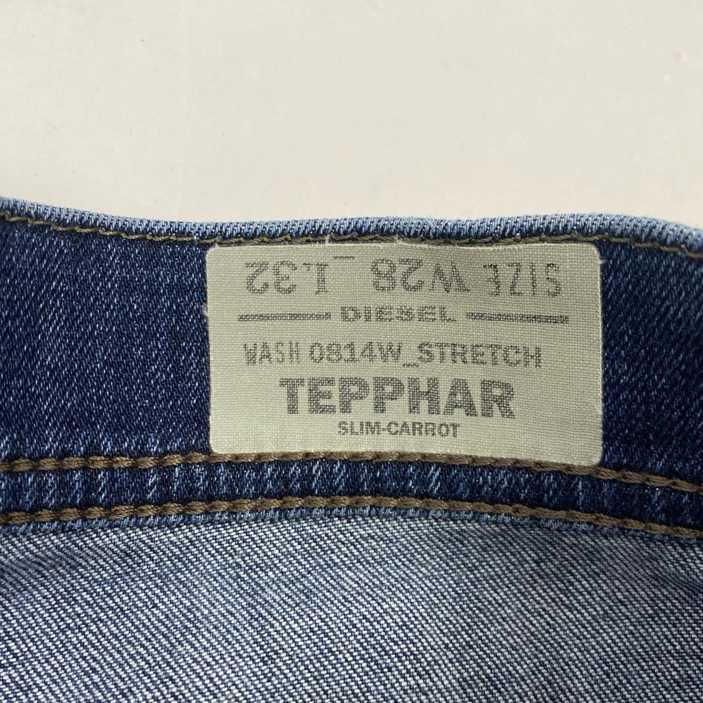 DIESEL | ディーゼル TEPPHAR デニムパンツ 0814W サイズ:W28 ブルー【姫路東店】