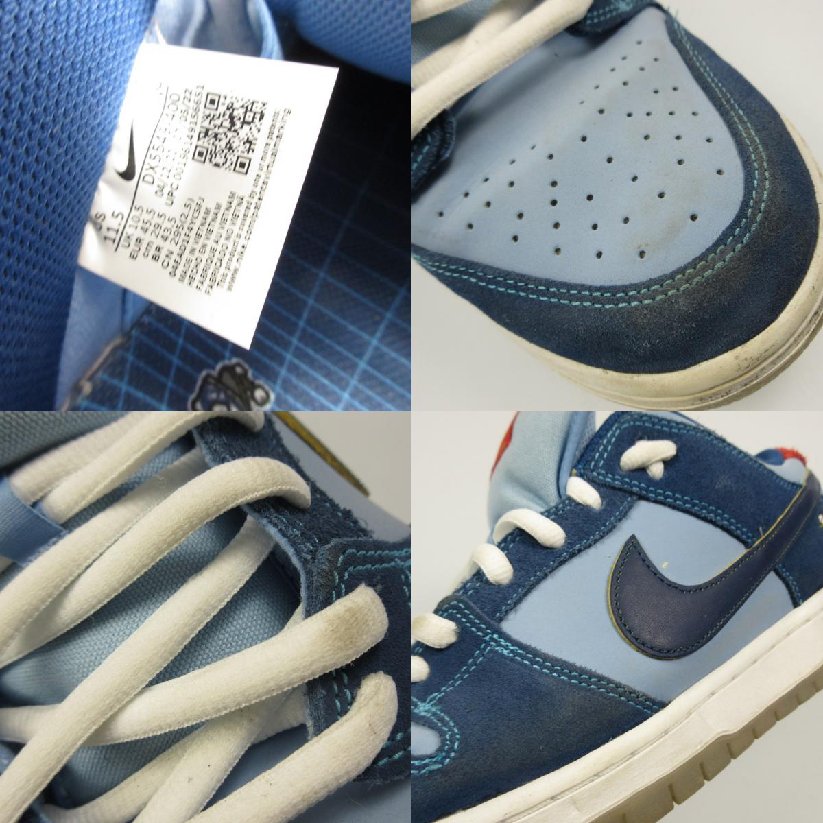 [Used] NIKE | Nike SB DUNK LOW PRM WSS Sneakers DX5549-400 Blue 29.5cm