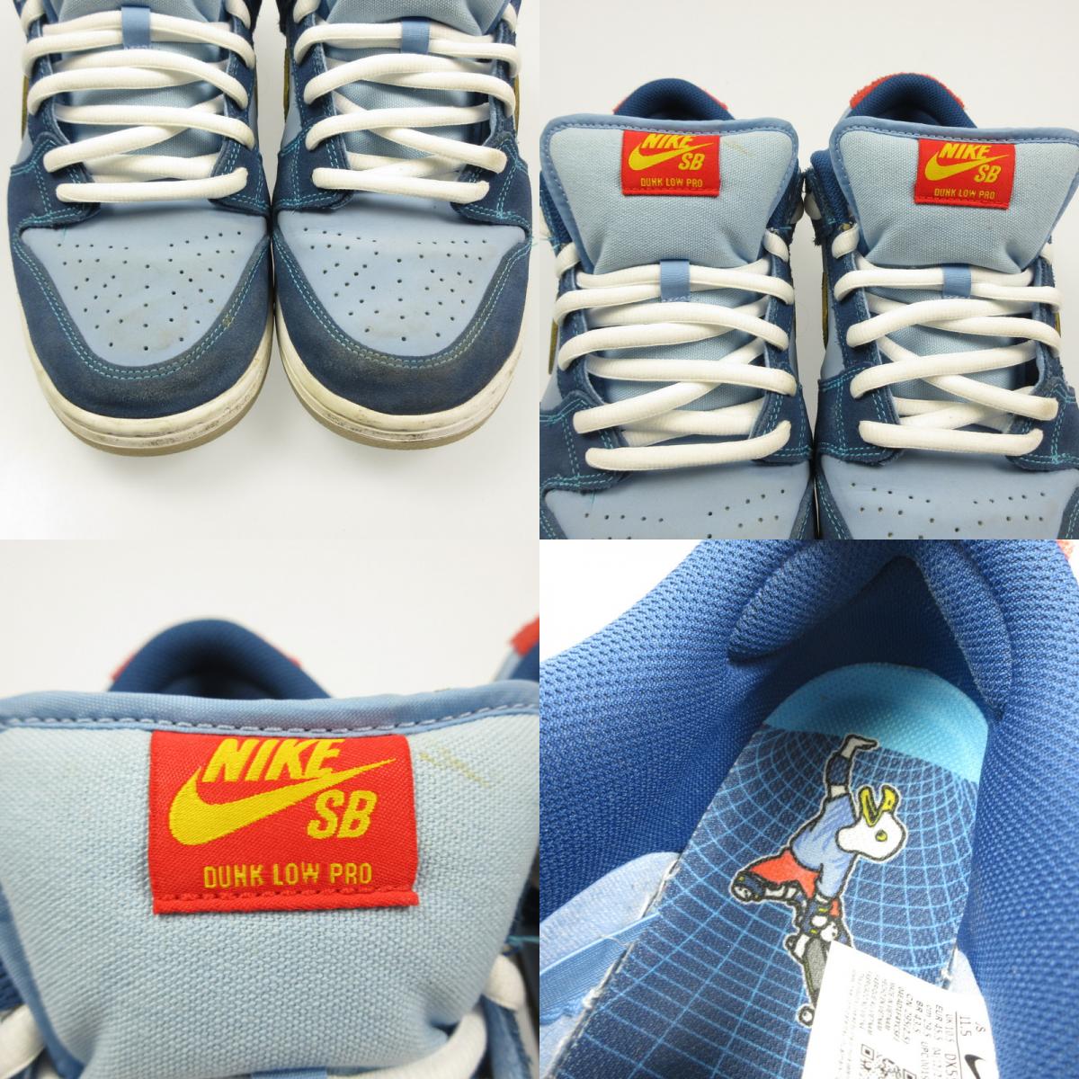 [Used] NIKE | Nike SB DUNK LOW PRM WSS Sneakers DX5549-400 Blue 29.5cm